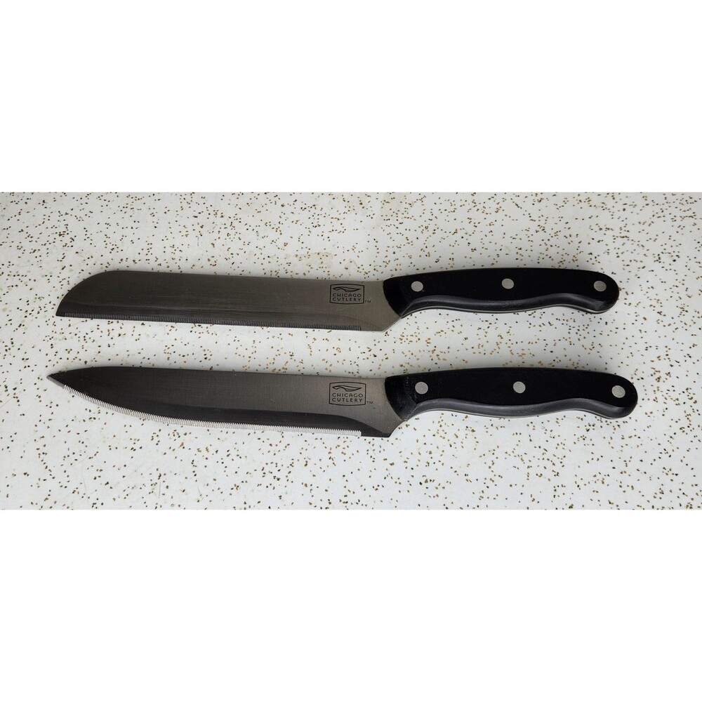Chicago Cutlery Forged Slicing/Carving and Paring Knives 7" Blades